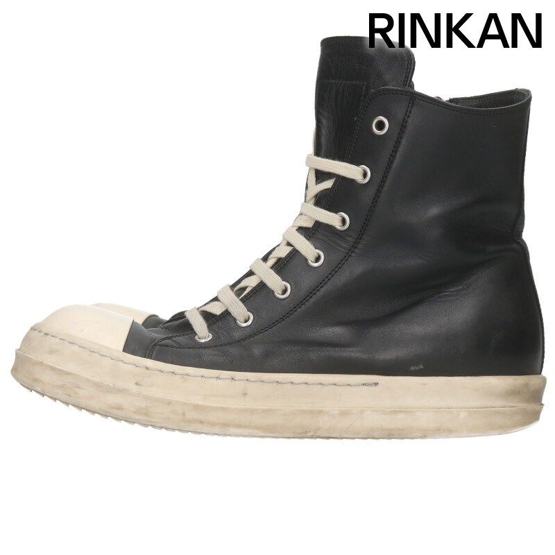 RICK OWENラモーンズ　ハイカットスニーカー RICK OWENラモーンズ ハイカットスニーカー リックオウエンス Rick