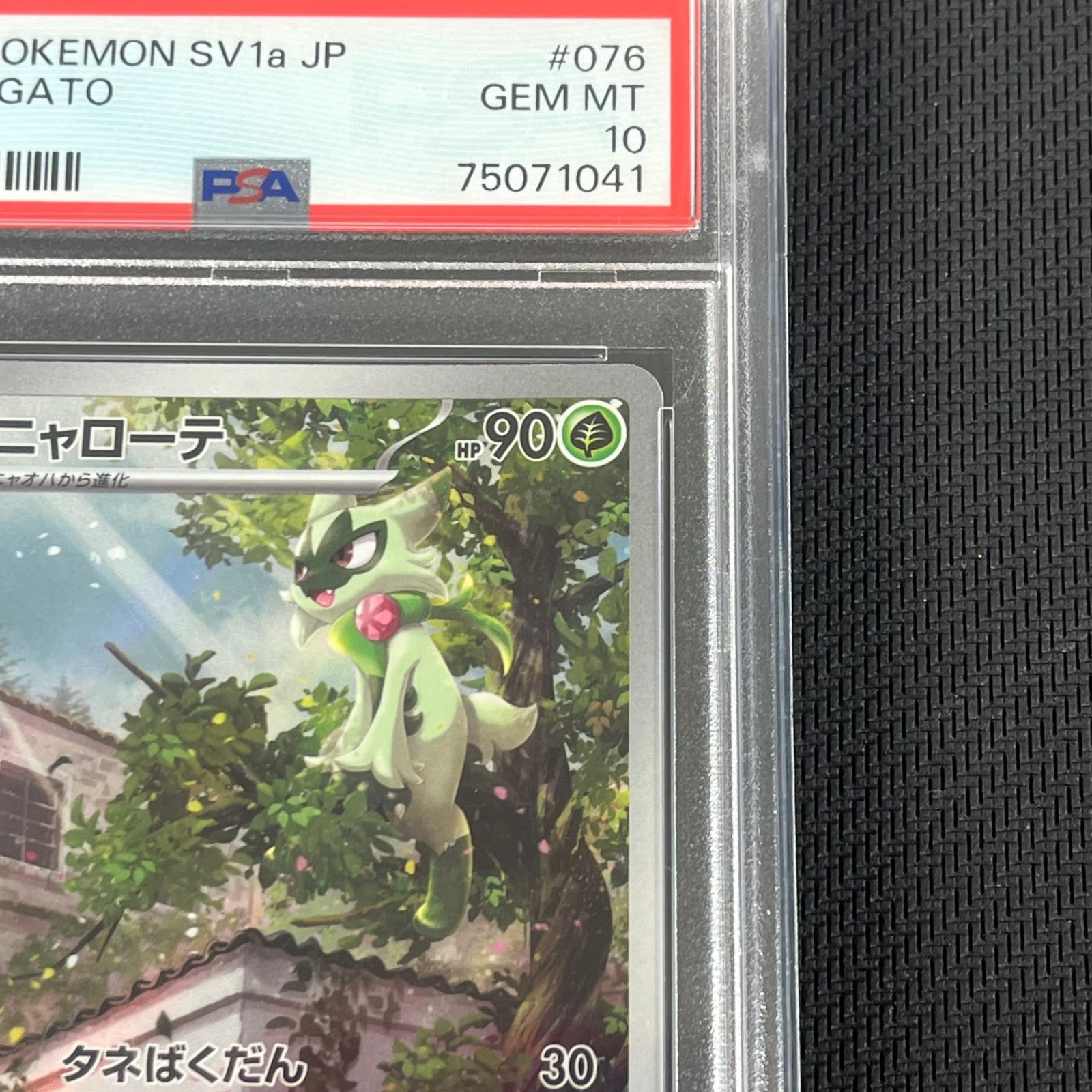 PSA10 ポケカ ニャローテ AR 076/073/SV1A/B トリプレットビート