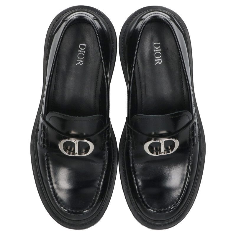 ディオール EXPLORER/エクスプローラー CDアイコンレザーローファー