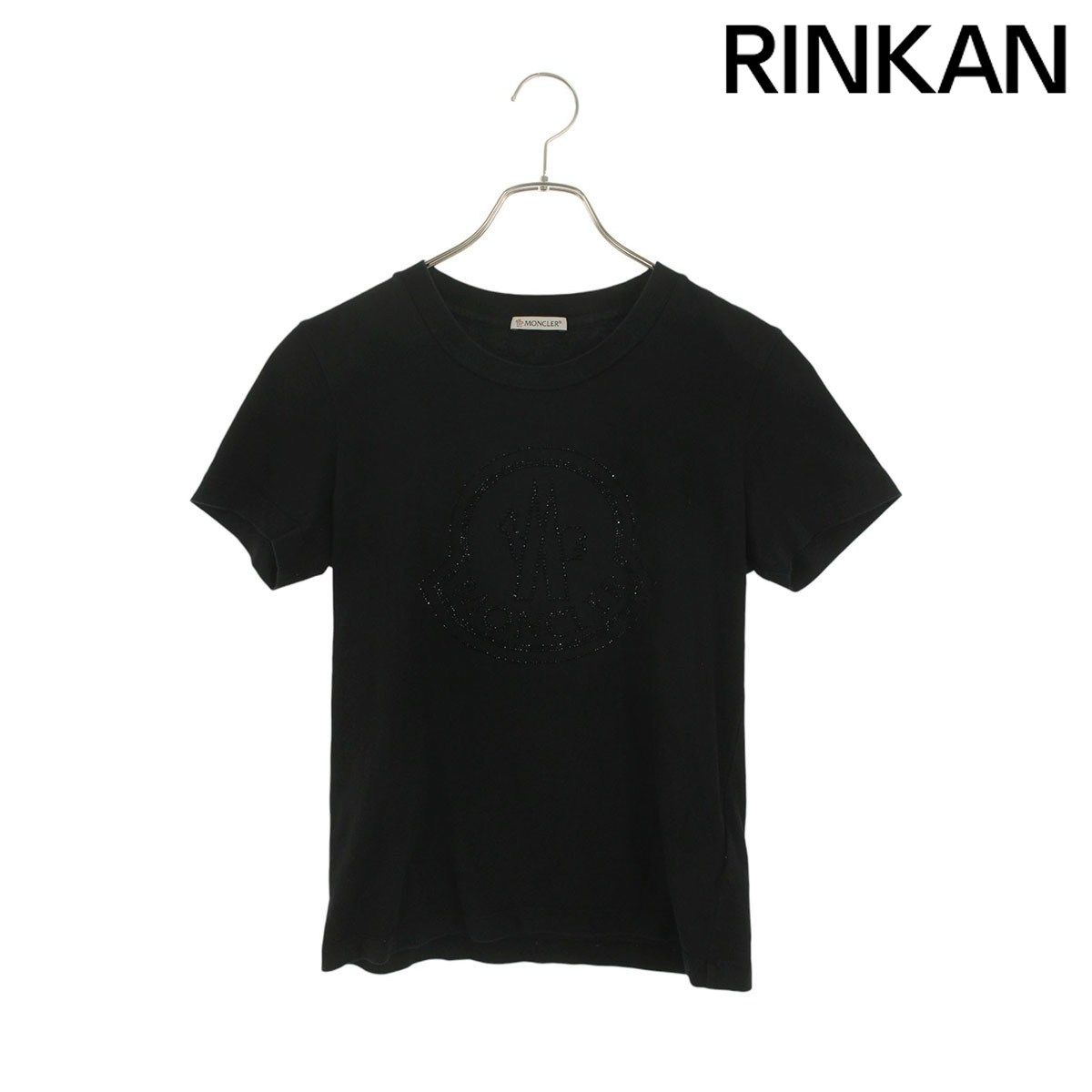 モンクレール MAGLIA ビジューロゴTシャツ レディース S