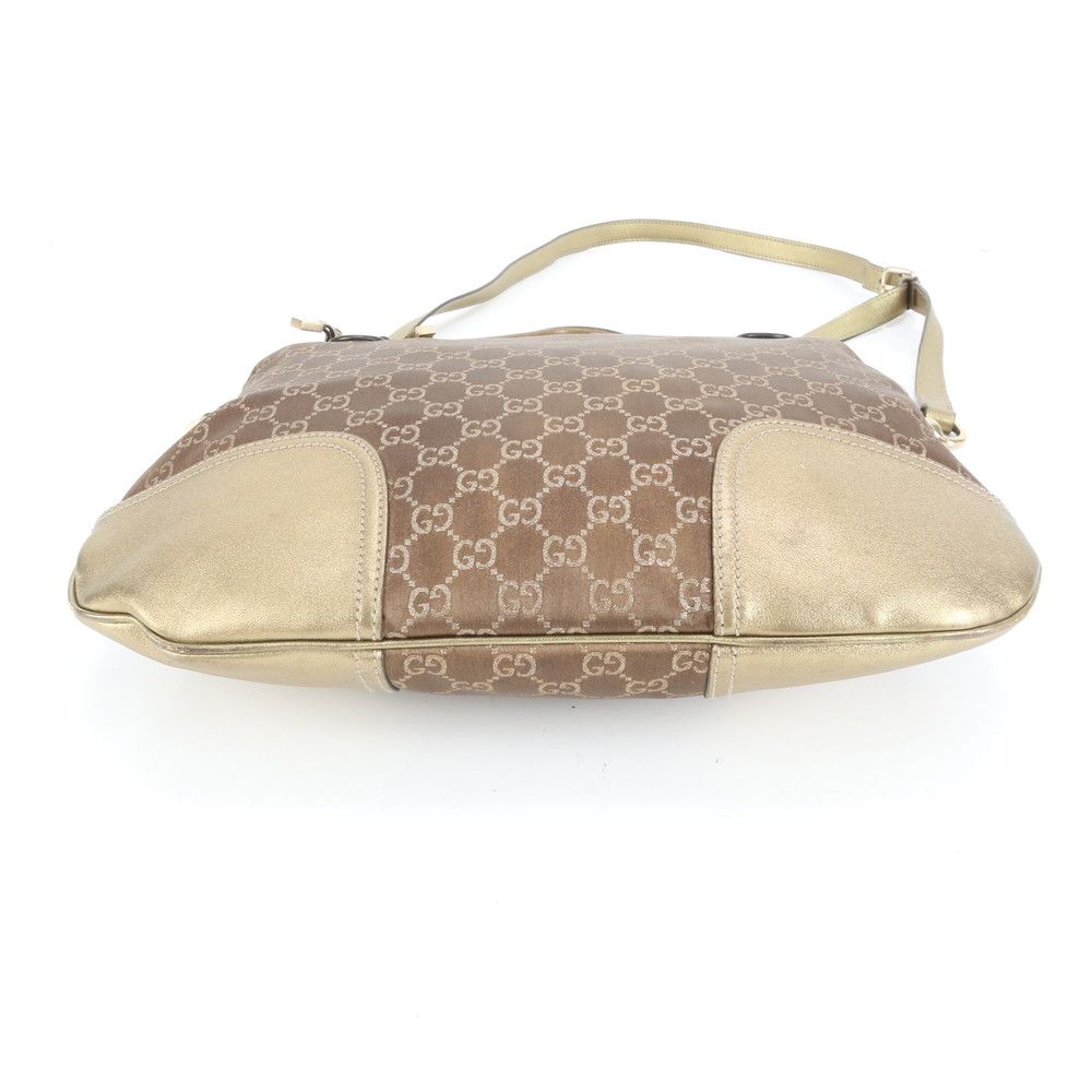 美品 グッチ GG キャンバス プリンシー 203256 レザー 2WAY ショルダー