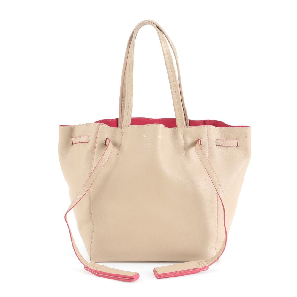 極美品 セリーヌ カバ ファントム レザー トート バッグ 肩掛け