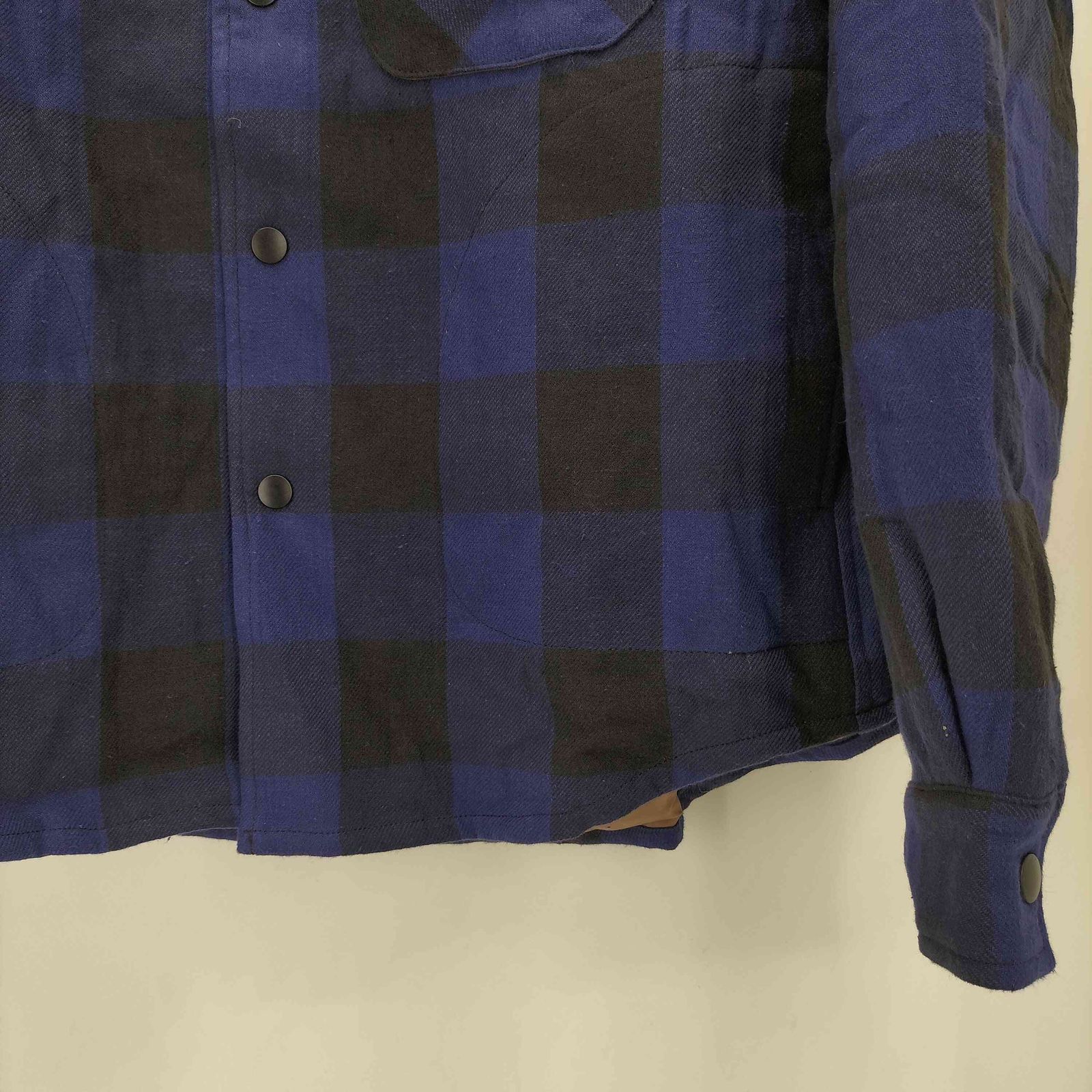 ウィアード WEIRDO L/S QUILTING CHECK SHIRTS 裏地キルティング