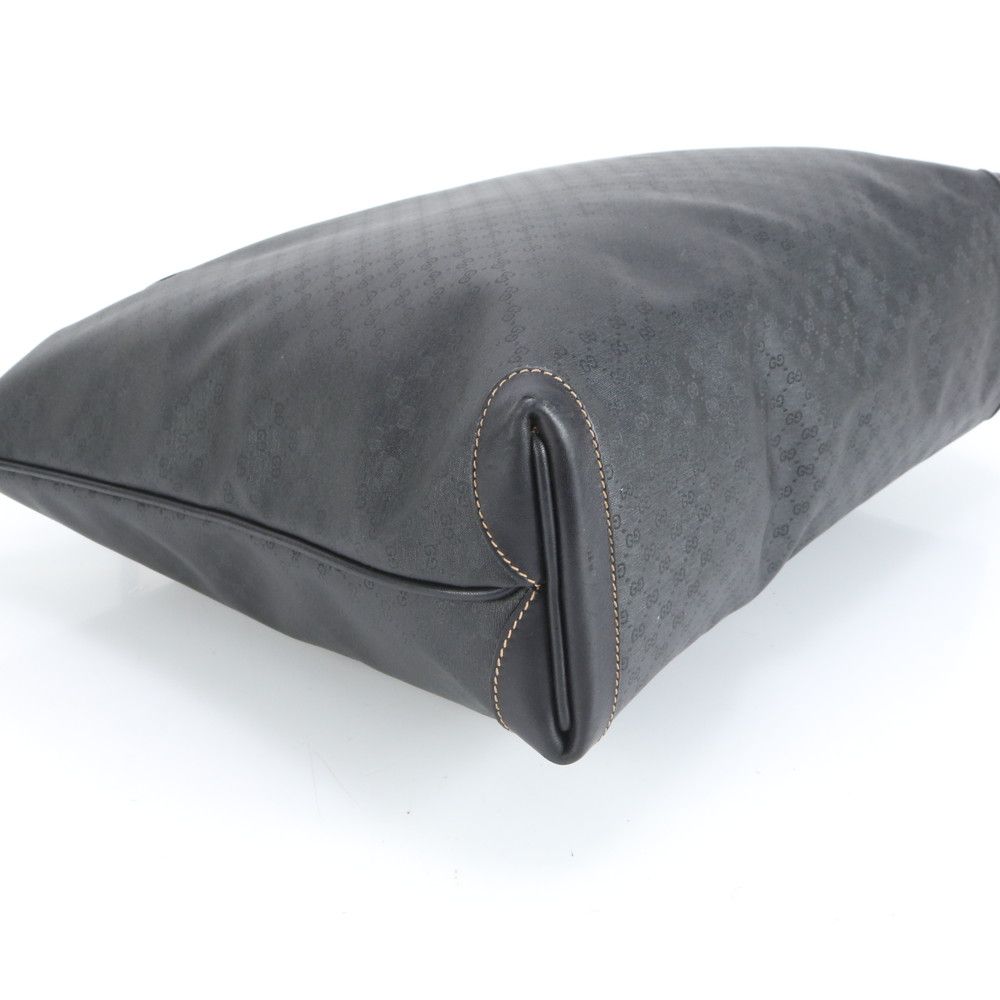 極美品 オールド グッチ マイクロ GG 02-39 レザー トート バッグ