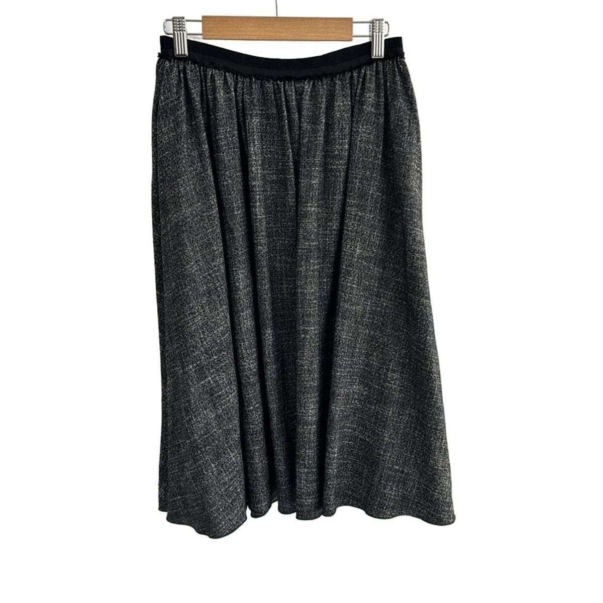 FOXEY フォクシー ロングスカート サイズ38 M レディース 40160 黒 白