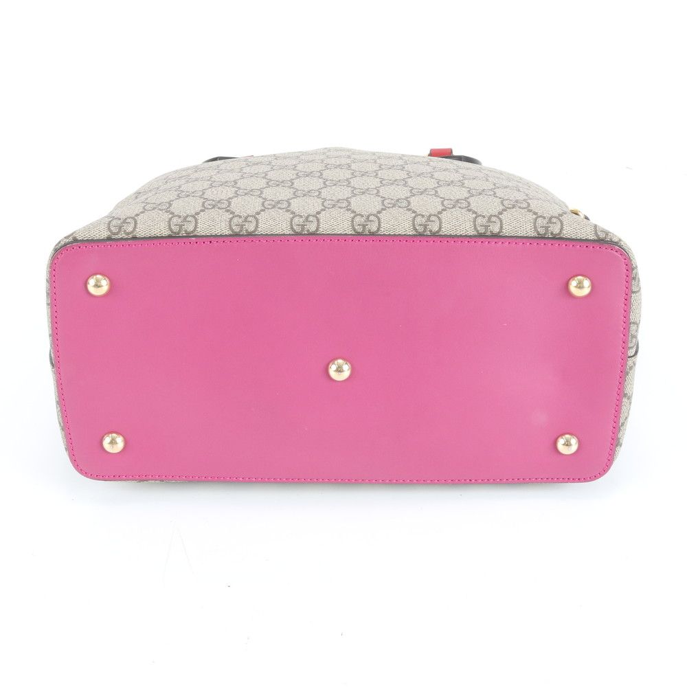 極美品 グッチ GG スプリーム 429147 レザー 2WAY ショルダーバッグ