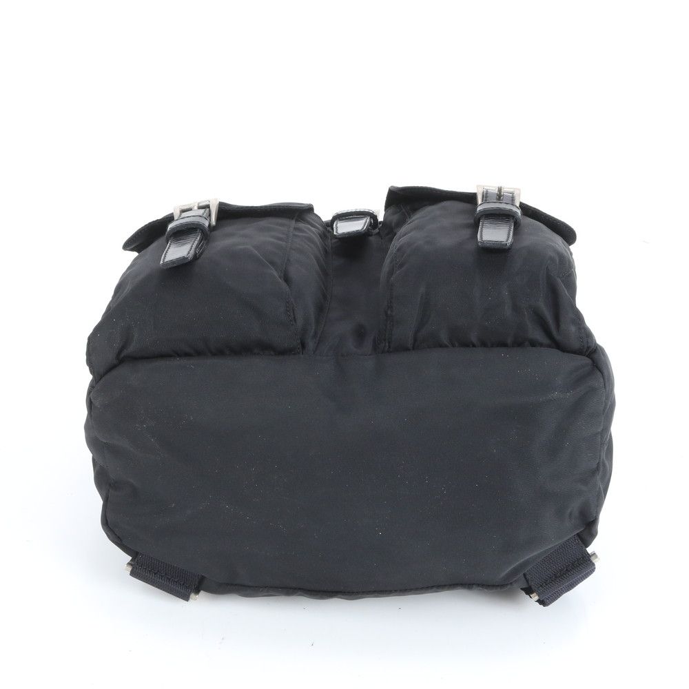 極美品 プラダ テスート ナイロン 三角ロゴ レザー リュックサック