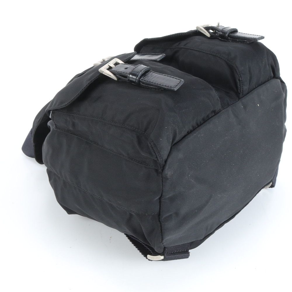 極美品 プラダ テスート ナイロン 三角ロゴ レザー リュックサック