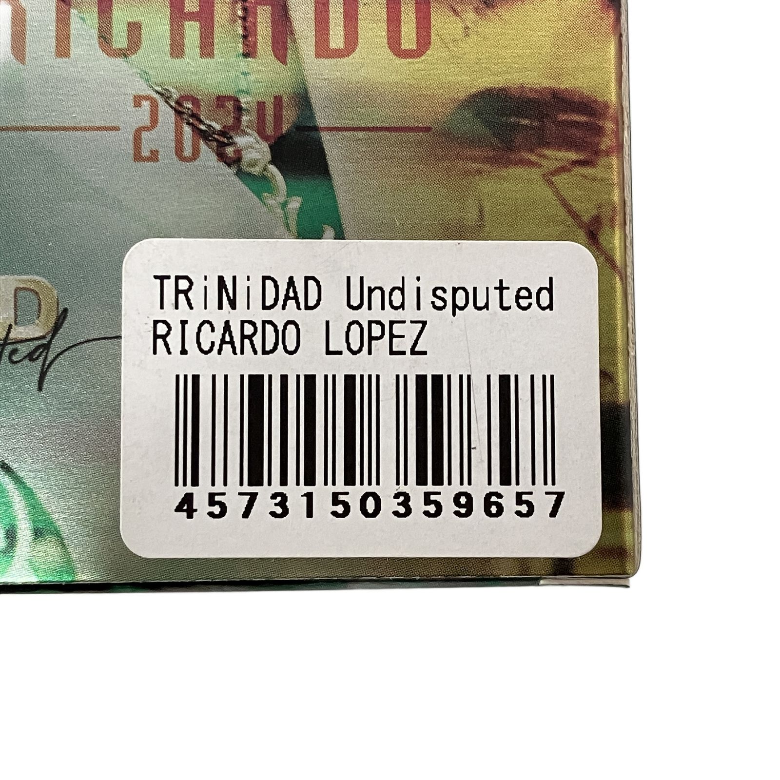 TRiNiDADトリニダード Undisputed RICARDO LOPEZ リカルド ロペス 浅田斉吾モデル 21 g