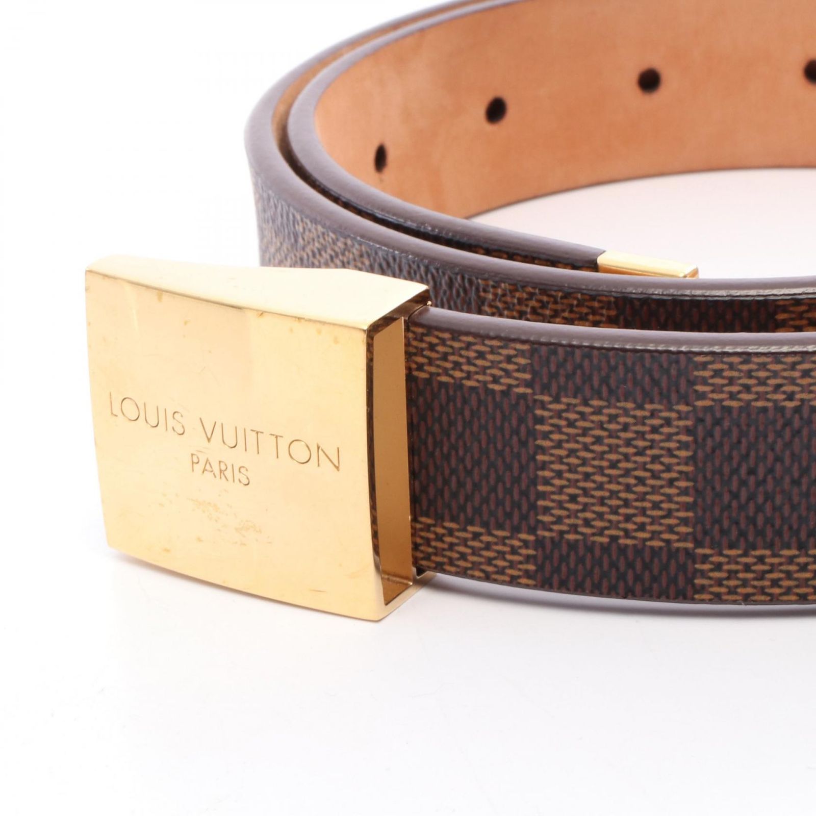 ルイ・ヴィトン LOUIS VUITTON ベルト サンチュール キャレ