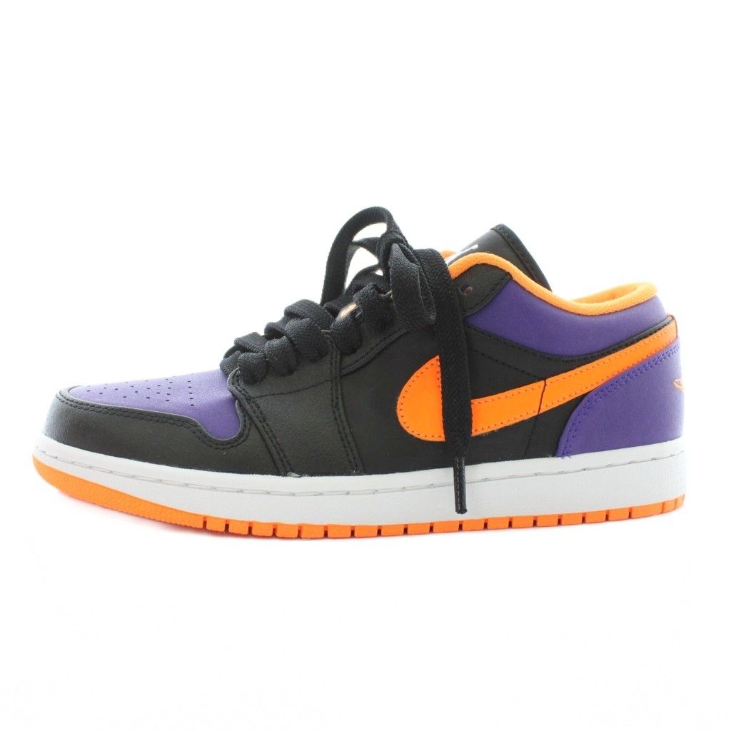 【中古】未使用品 NIKE AIR JORDAN 1 LOW PHOENIX SUN スニーカー ローカット US8 26cm 紫 オレンジ 553558-038 ナイキ NIKE エアジョーダン1 ロー フェニックスサン AIR JORDAN 1 LOW