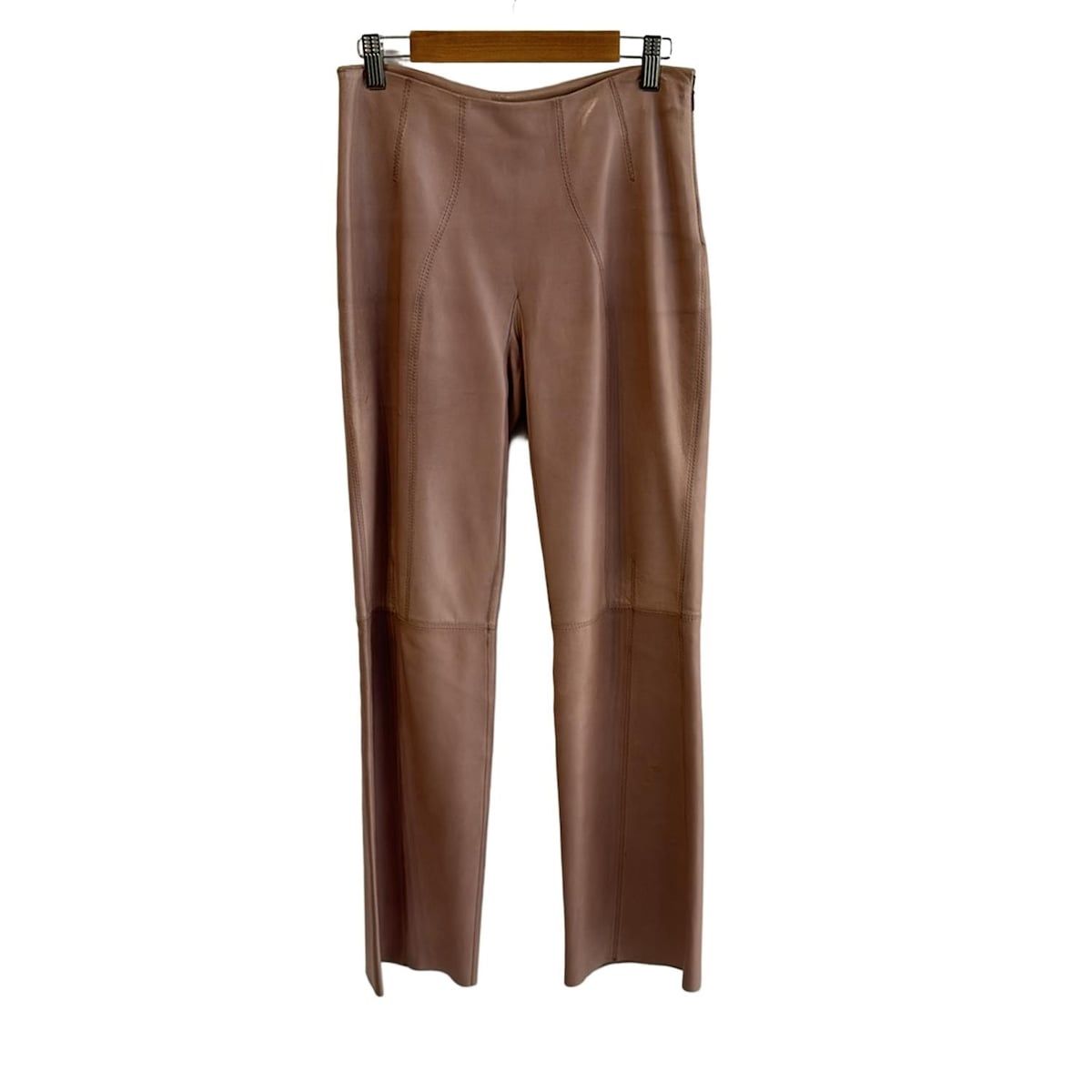 LOEWE(ロエベ) パンツ サイズ38 M レディース - ピンク フルレングス