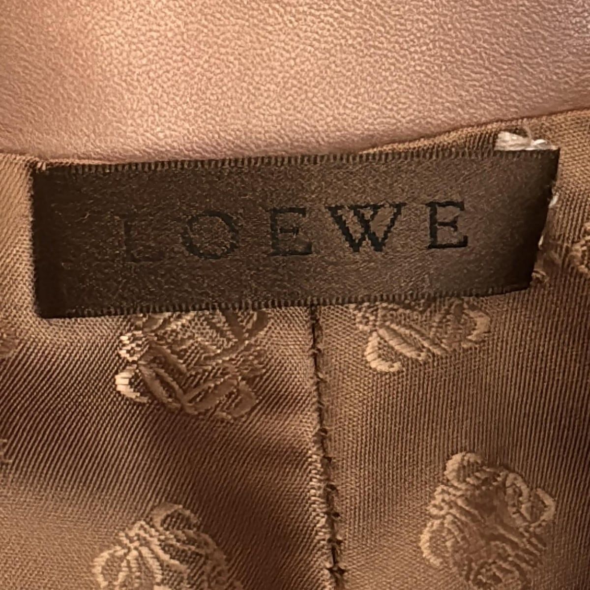 LOEWE(ロエベ) パンツ サイズ38 M レディース - ピンク フルレングス