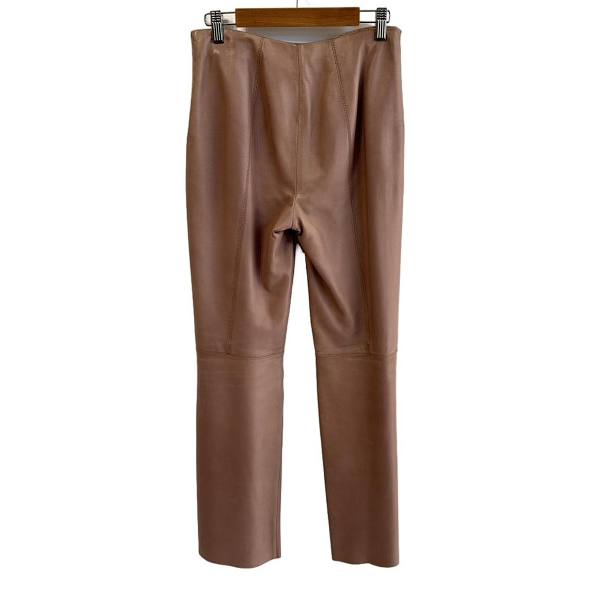 LOEWE(ロエベ) パンツ サイズ38 M レディース - ピンク フルレングス