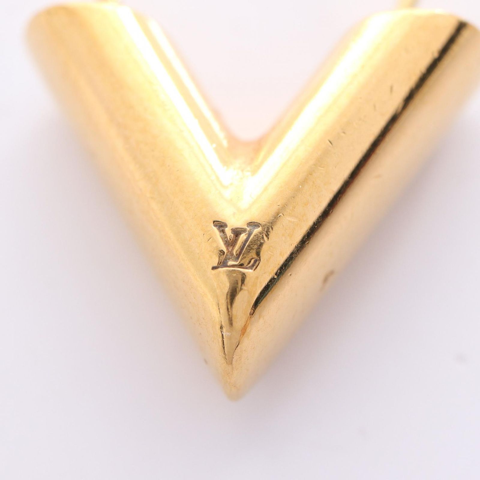 ルイ・ヴィトン LOUIS VUITTON ピアス フープイヤリング エセンシャル