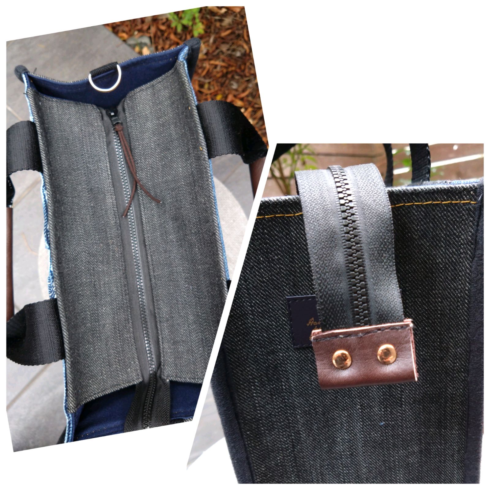 DENIM 本革レザー