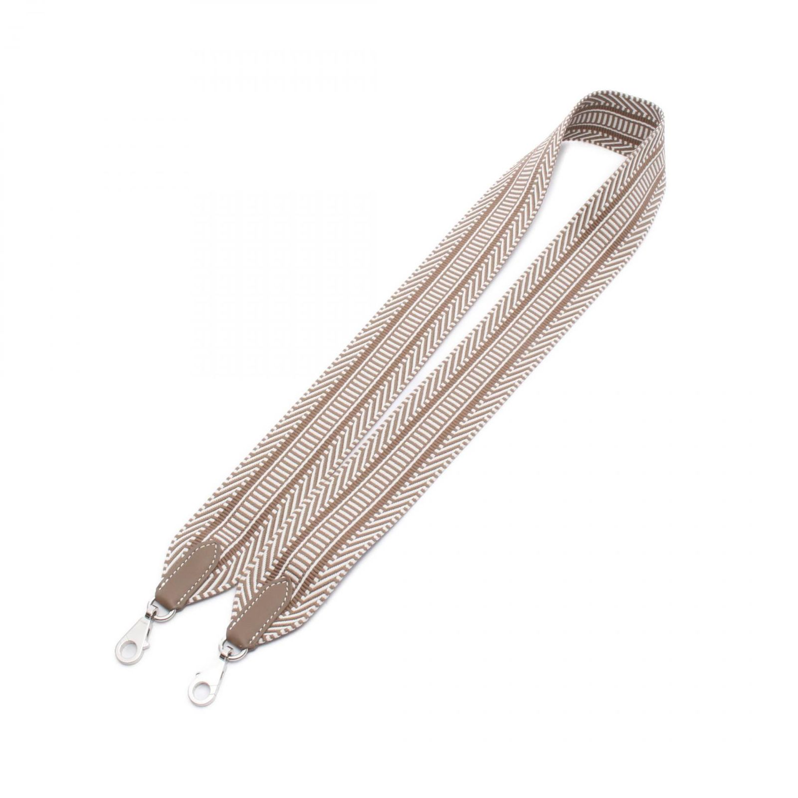 カッピー！Hermes バンドリエール サングル 50 エトゥープ　新品 HERMES（エルメス） 【新品未使用】エルメス バンドリエール サングル