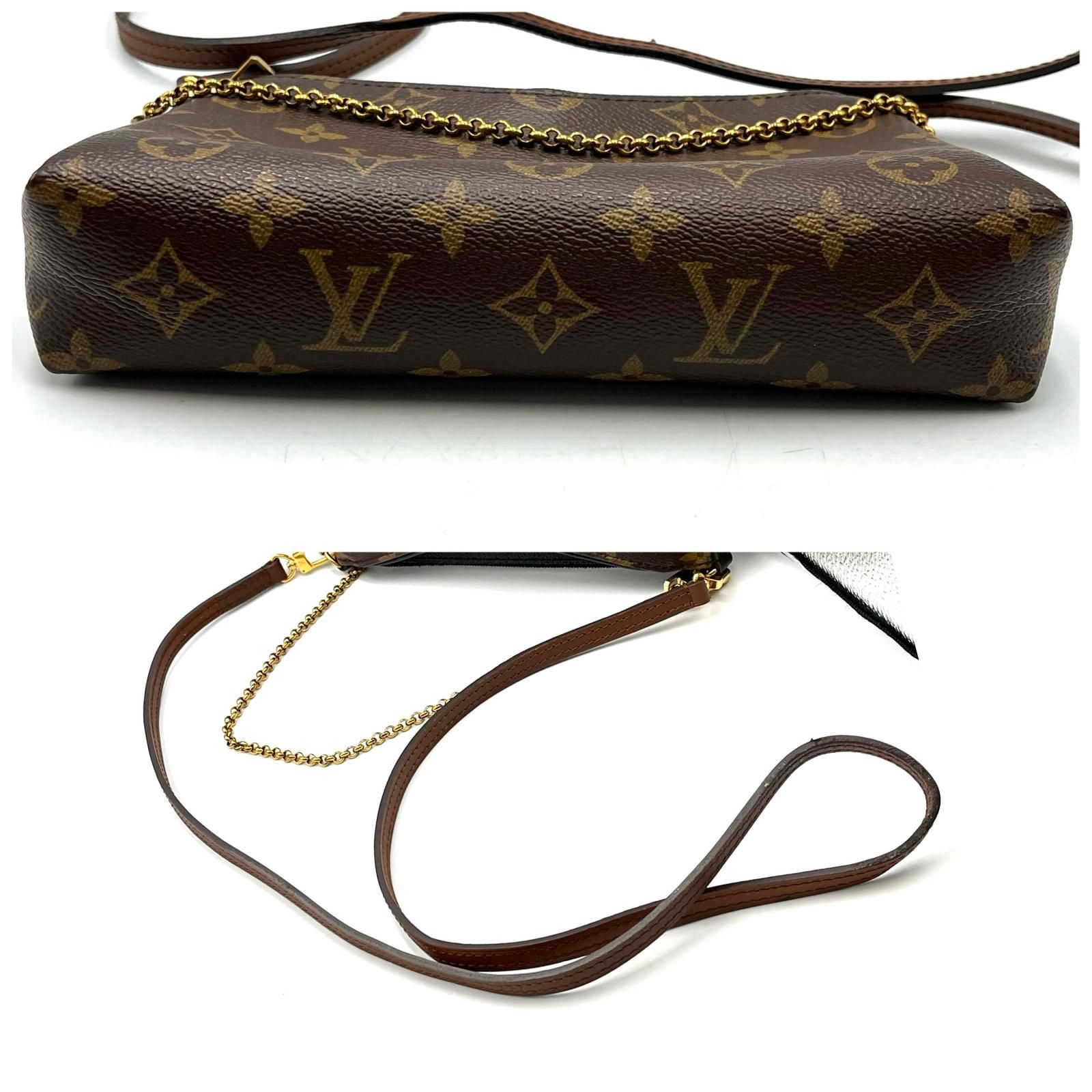 ルイヴィトン LOUIS VUITTON ハンドバッグ パラス・クラッチ 2way