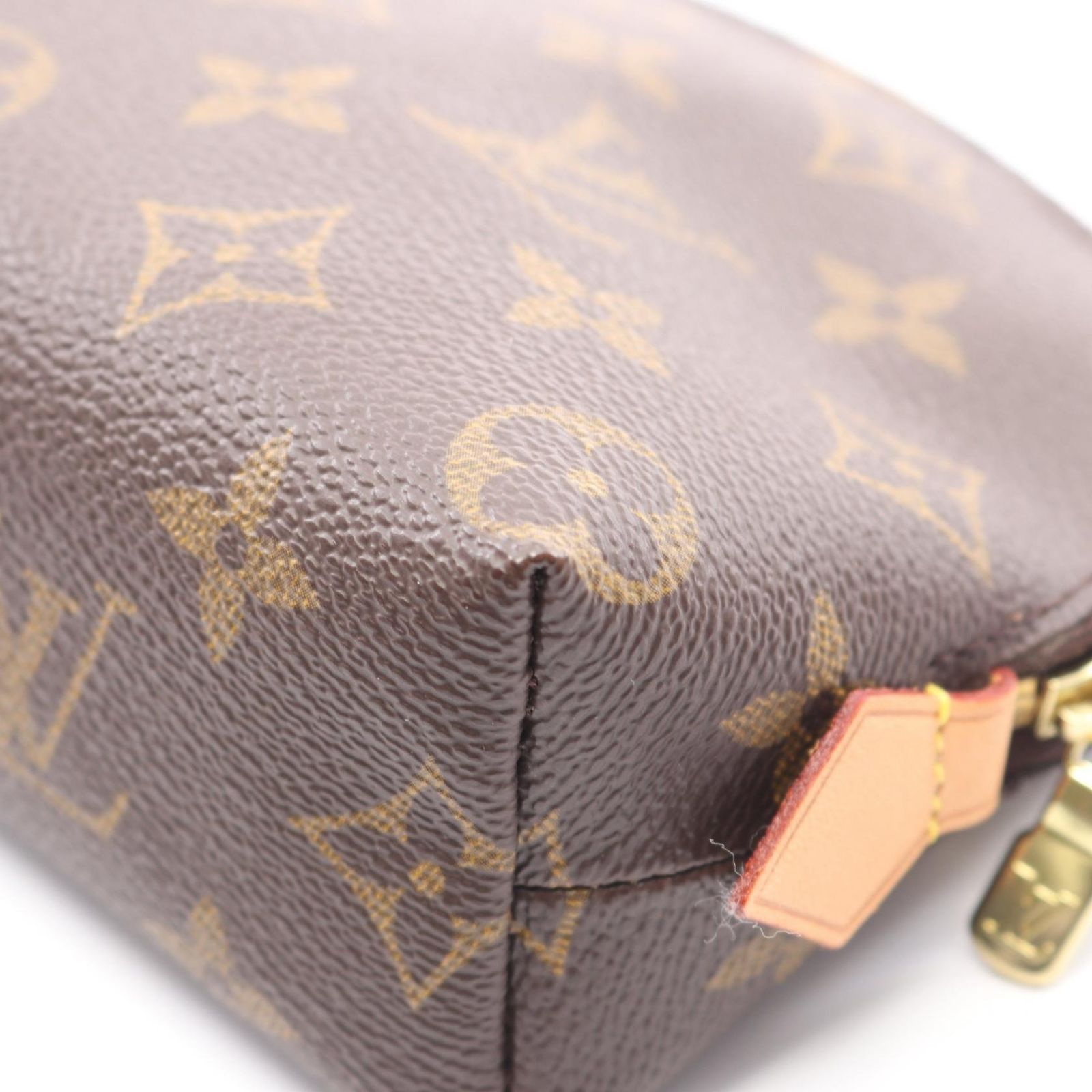 ルイヴィトン モノグラム ポシェット コスメティックポーチ レザー PVC ルイ・ヴィトン LOUIS VUITTON ポーチ ポシェット コスメティック