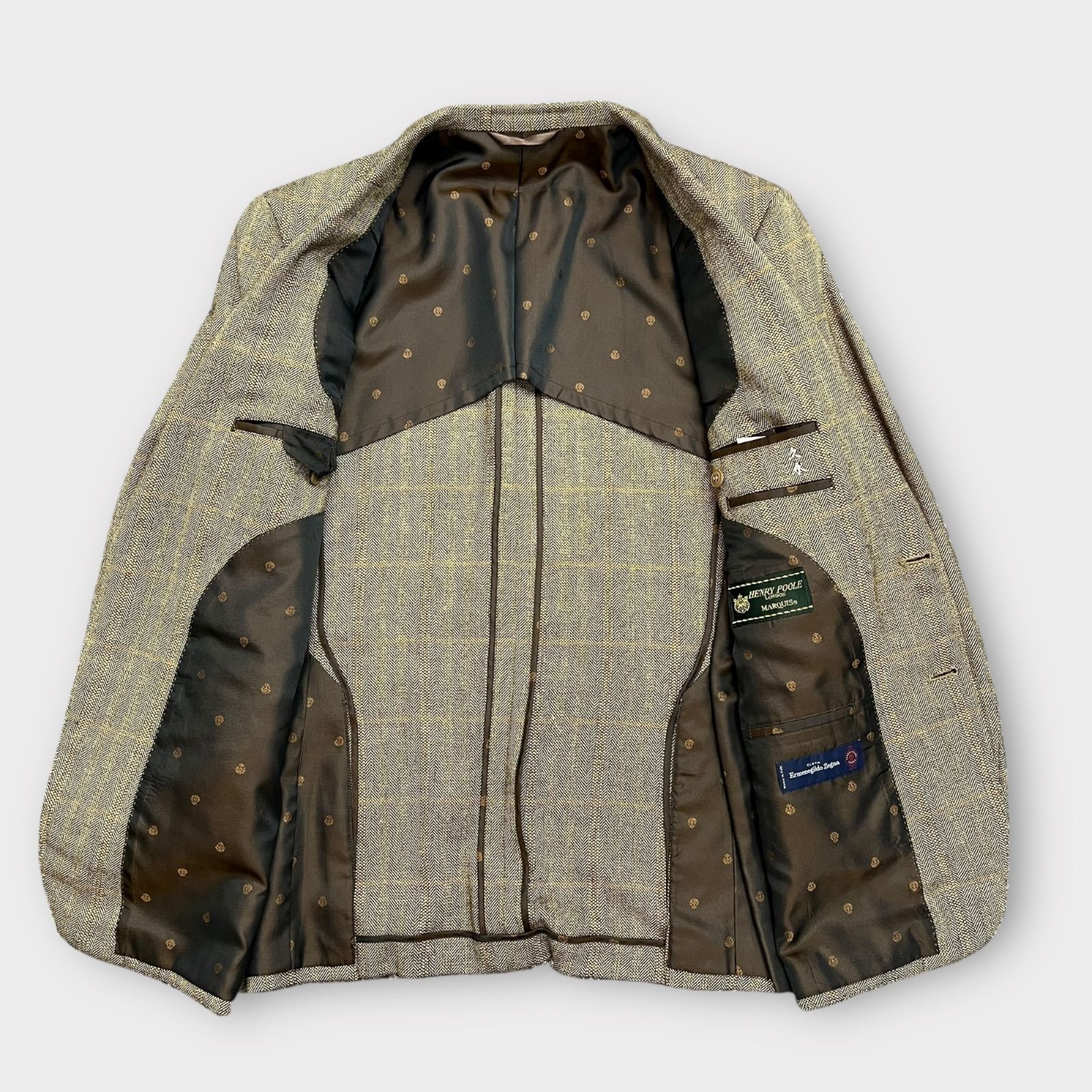 Henry Poole London Marquis テーラードジャケット 記名有 ヘンリー 