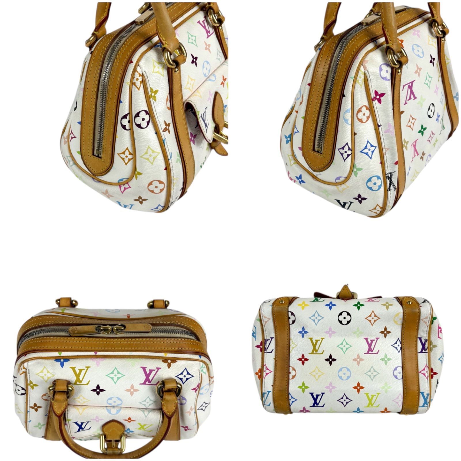 ルイヴィトン Louis Vuitton ハンドバッグ モノグラム マルチカラー