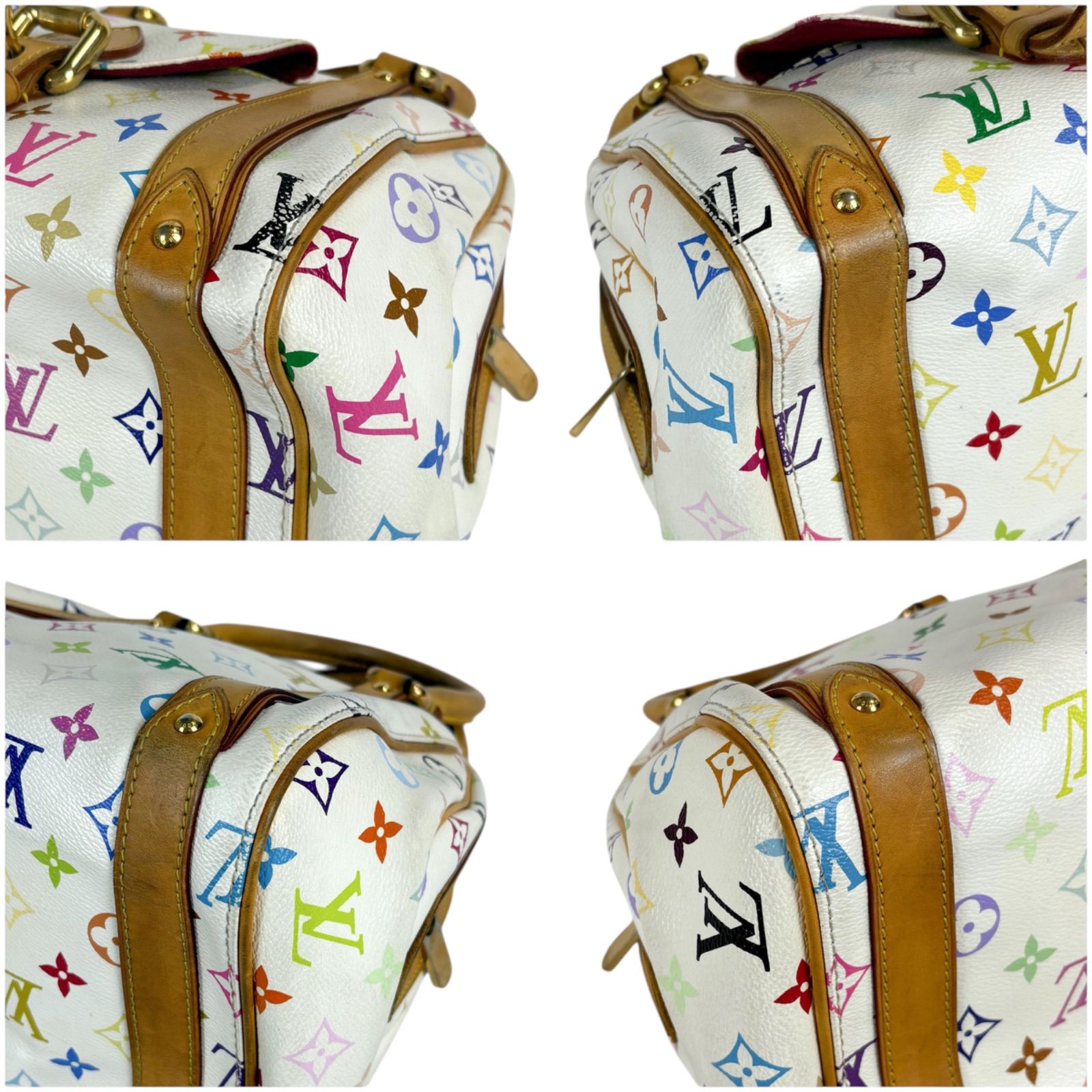 ルイヴィトン Louis Vuitton ハンドバッグ モノグラム マルチカラー