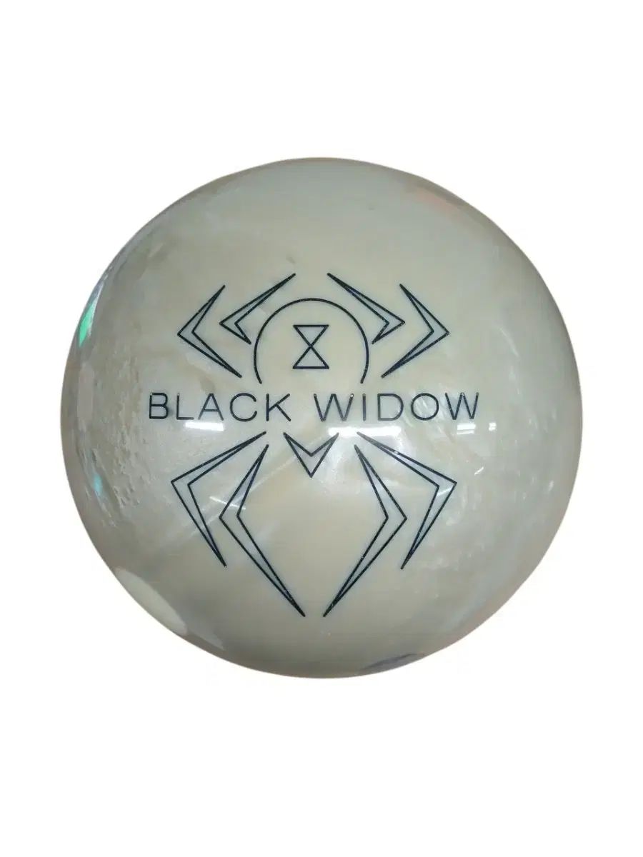 ボーリングボール 復元完了 ツーフィンガー 14 p black widow ブラックウィドウ ゴーストパール