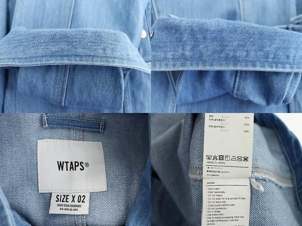 ダブルタップス WTAPS 21SS THOMPSON / JACKET / COTTON. DENIM