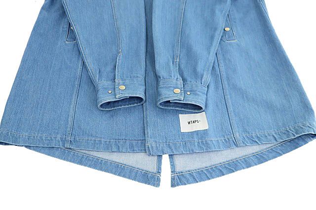 ジャケット・アウター WTAPS.THOMPSON DENIM 211WVDT-JKM02 ダブルタップス WTAPS 21SS THOMPSON / JACKET / COTTON. DENIM