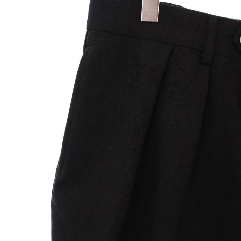 ニート NEAT スラックス タック ボタンフライ ウール モヘア混 サイド