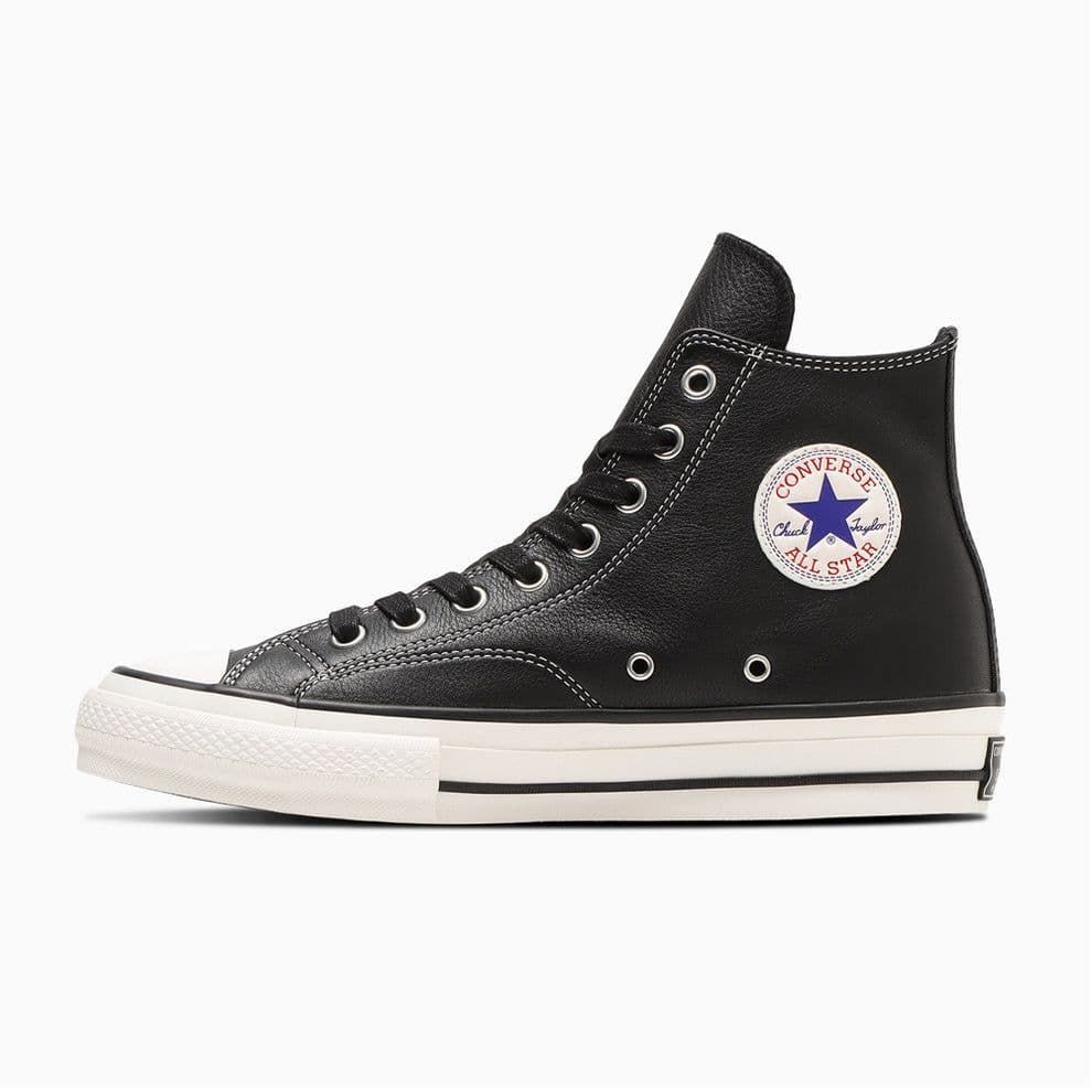 GQ4529◇CONVERSE Addict : CHUCK TAYLOR LEATHER HI◇29cm◇Black 黒