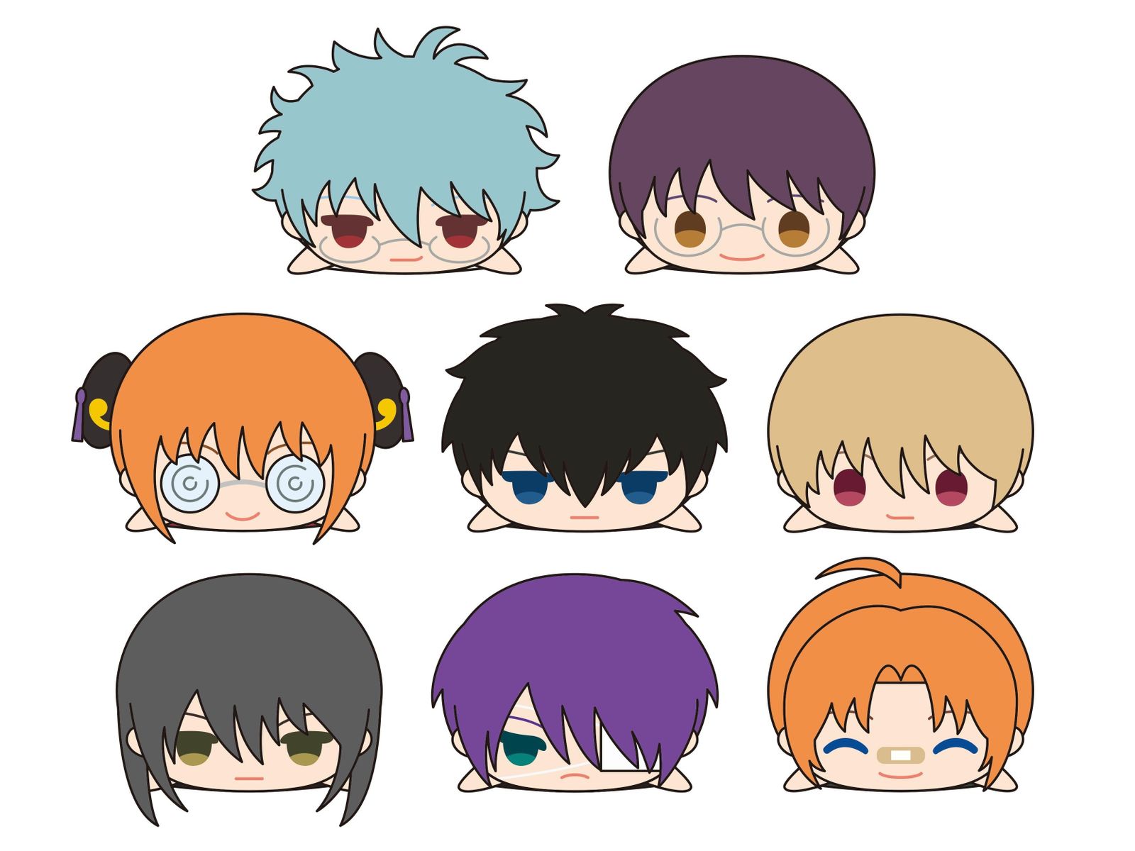 【新品】3年Z組銀八先生 もちもちマスコット 8個入り1BOX【正規品】