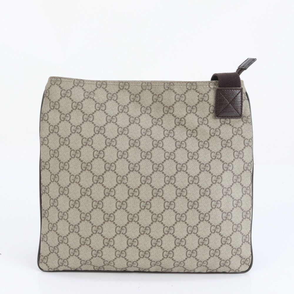 極美品 グッチ GGスプリーム 141626 レザー ショルダーバッグ 斜め掛け