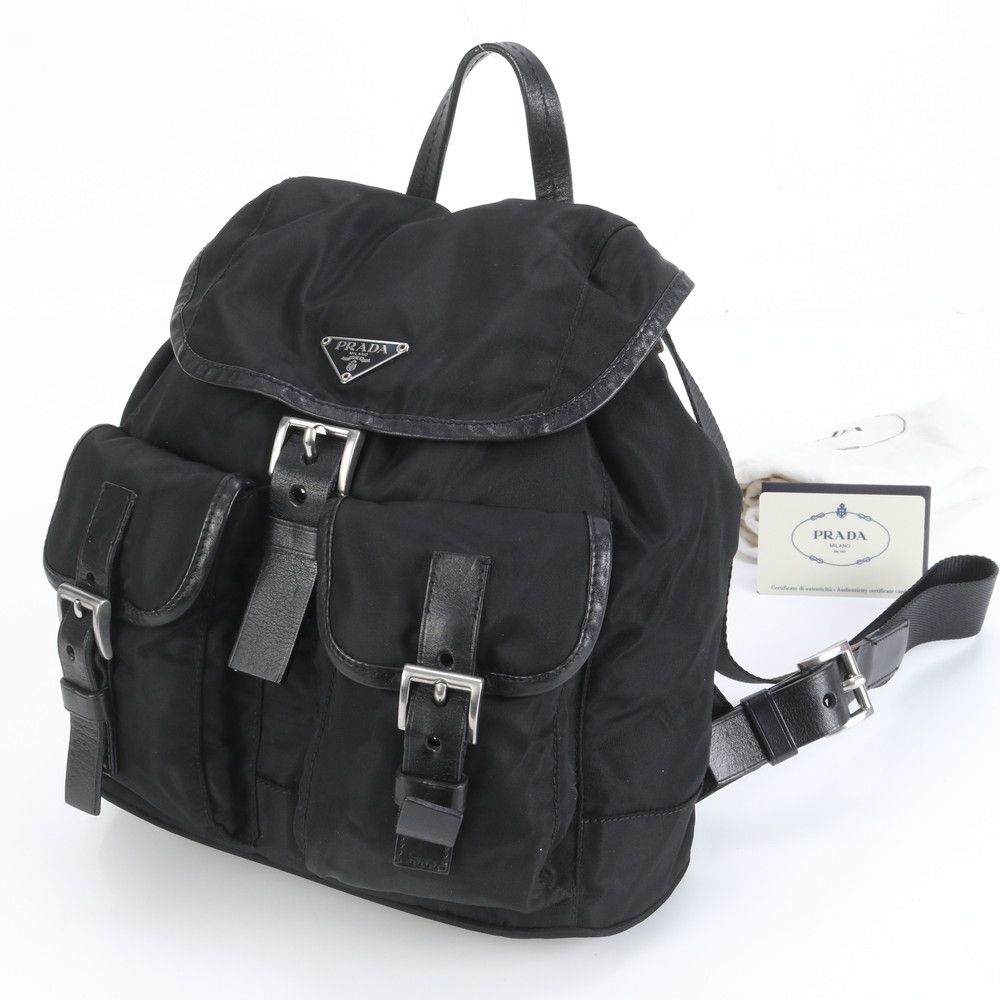 極美品 プラダ ギャランティカード付 テスート ナイロン