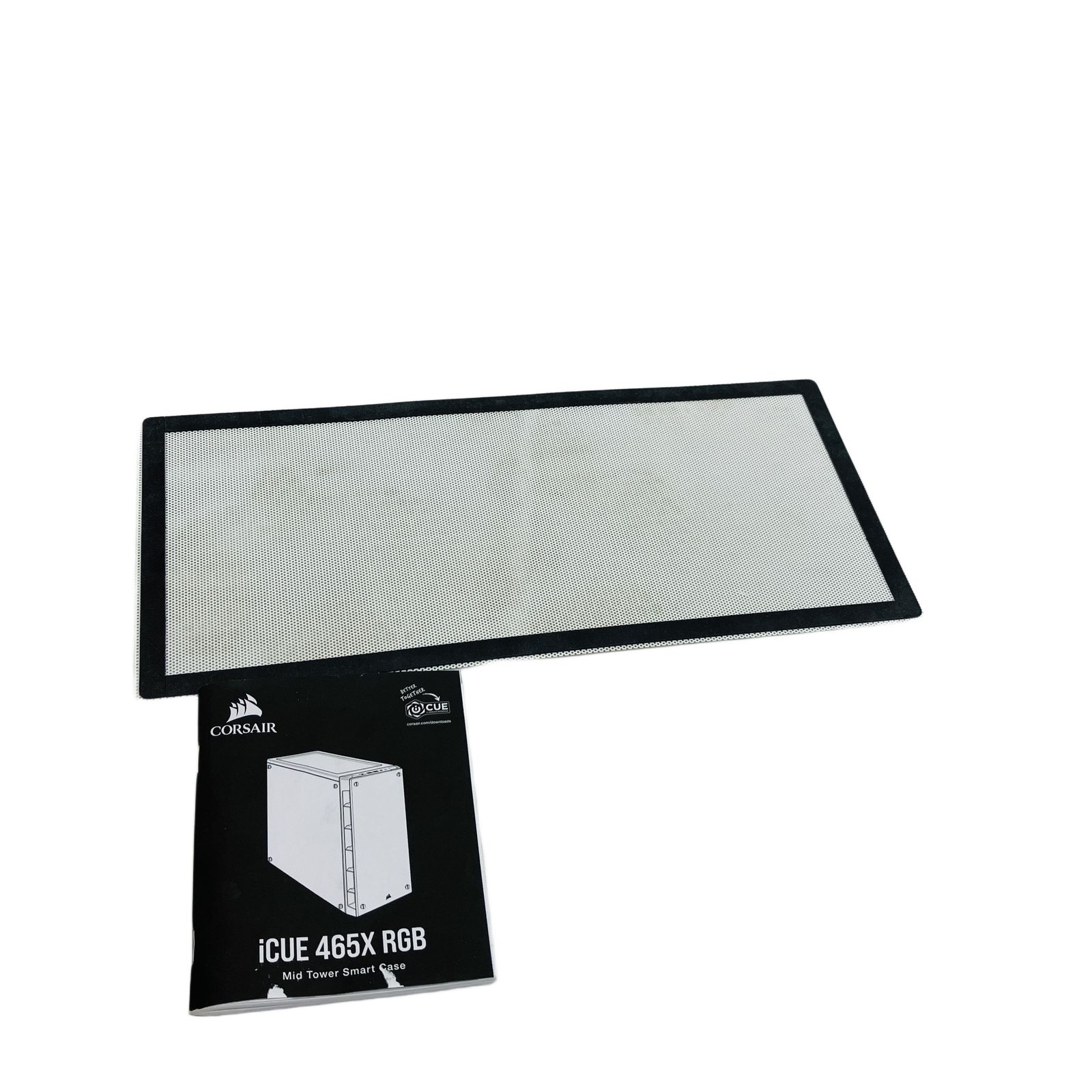 CORSAIR iCUE 465 X RGB ATX PCケース ホワイト ミドルタワー コルセア