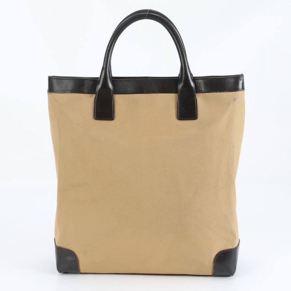 極美品 グッチ シェリー ライン 002 1121 レザー キャンバス トート