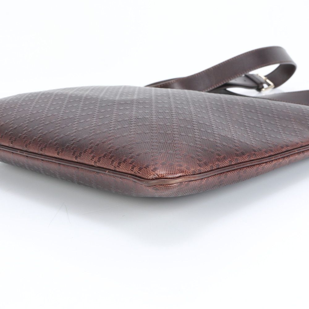 極美品 グッチ ディアマンテ 201446 レザー ショルダーバッグ 斜め掛け