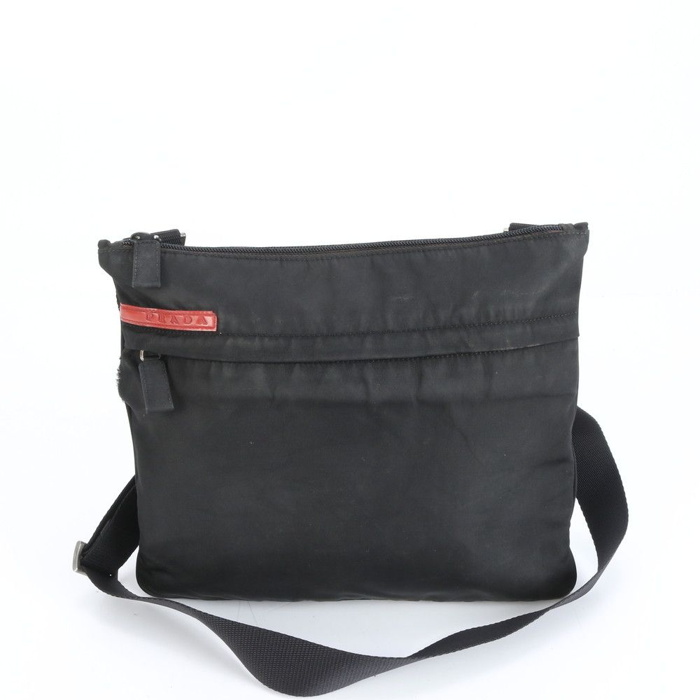 【極美品】プラダ スポーツ ショルダーバッグ メッセンジャーバッグ ナイロン 極美品 プラダ スポーツ レザー ナイロン ショルダーバッグ 斜め掛け