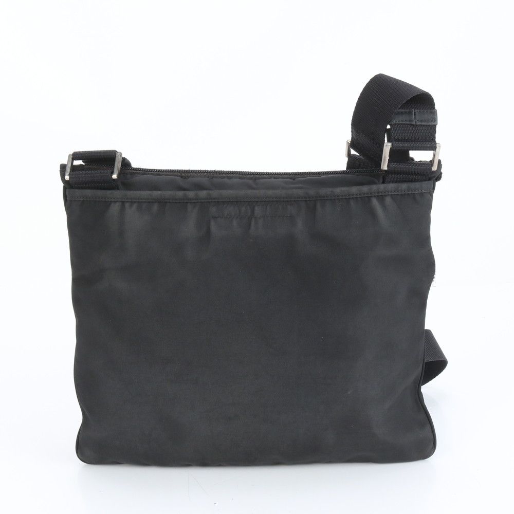 極美品 プラダ スポーツ レザー ナイロン ショルダーバッグ 斜め掛け