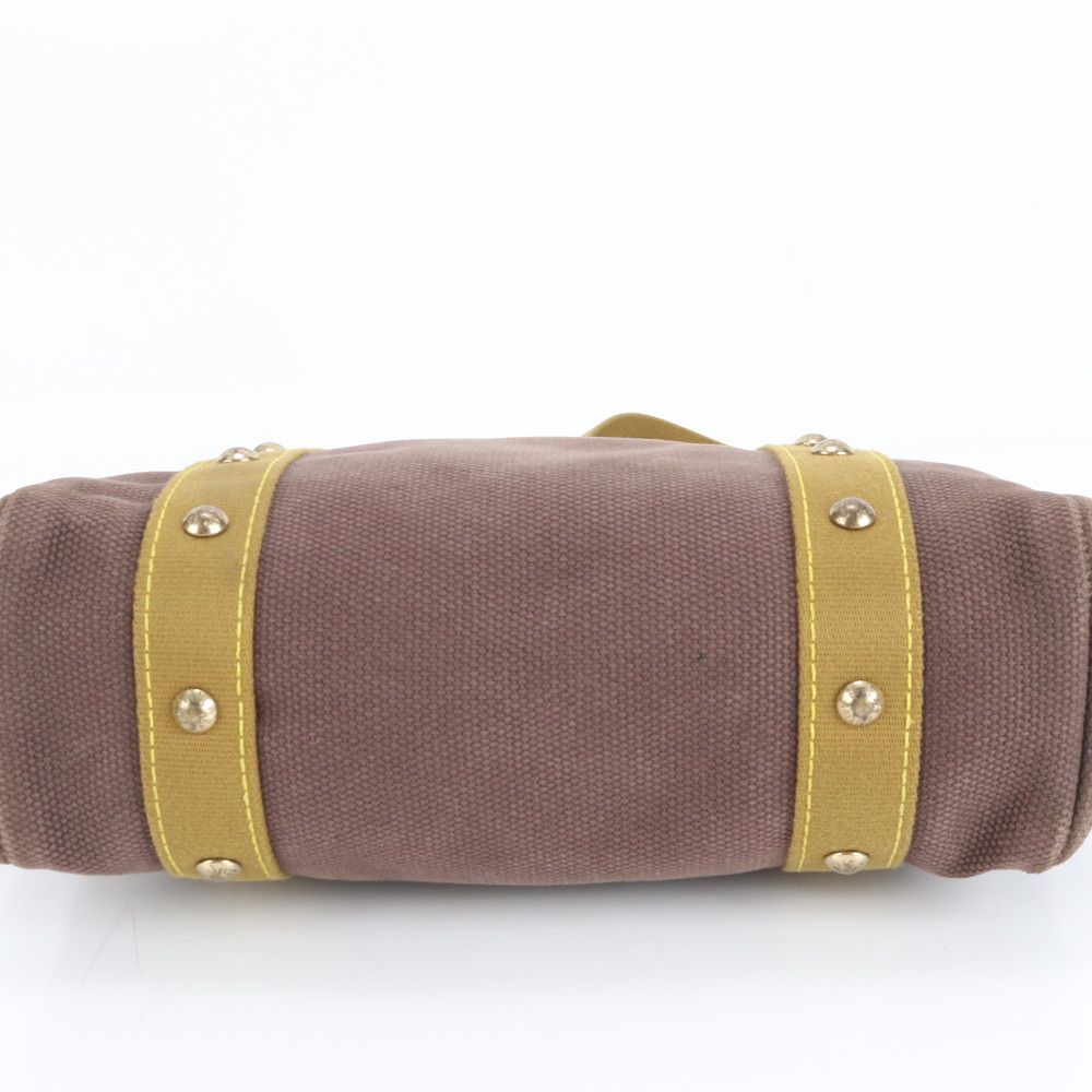 極美品 ルイヴィトン アンティグア カバ MM ブラン M40086 レザー