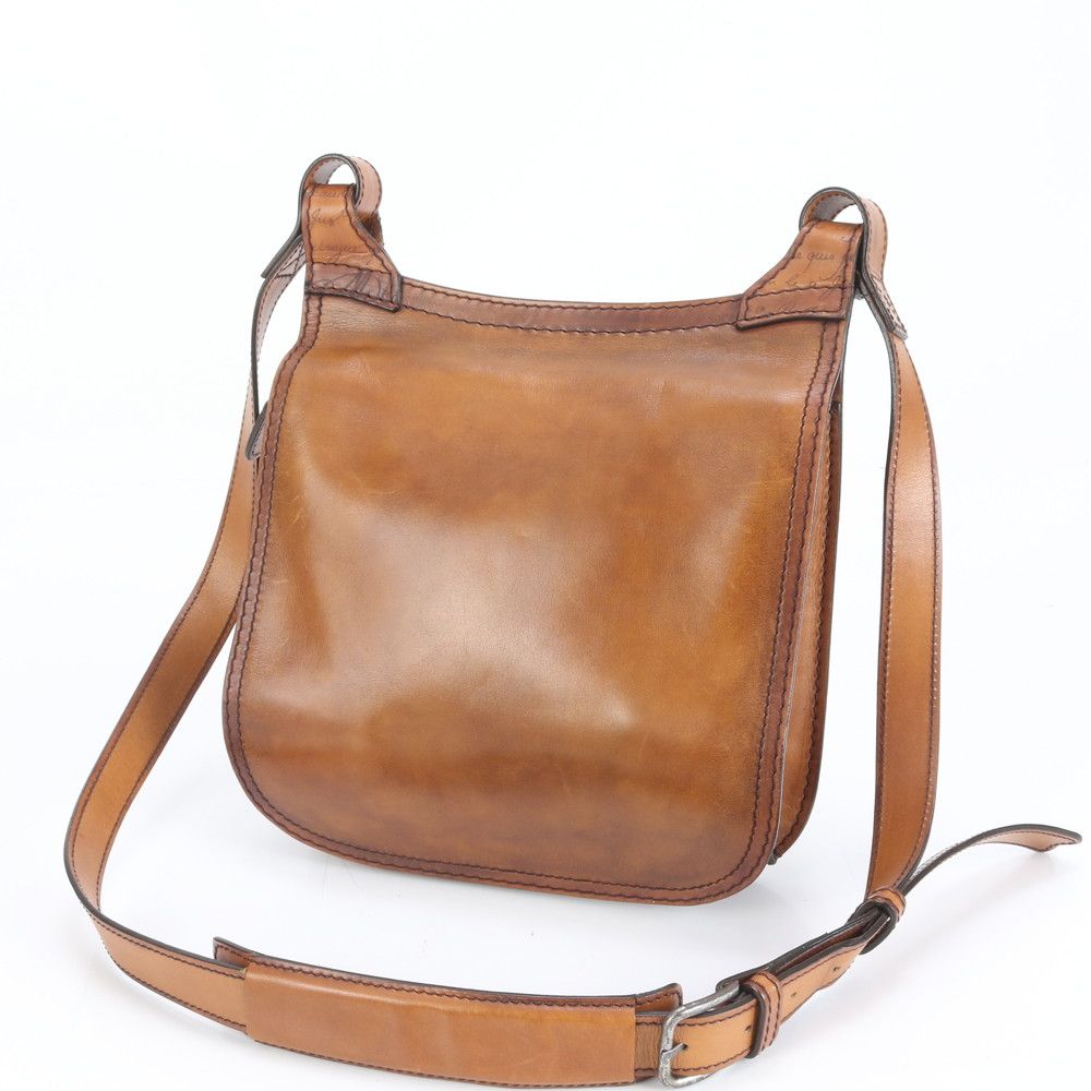 極美品 ベルルッティ カリグラフィ スクリット レザー ショルダー