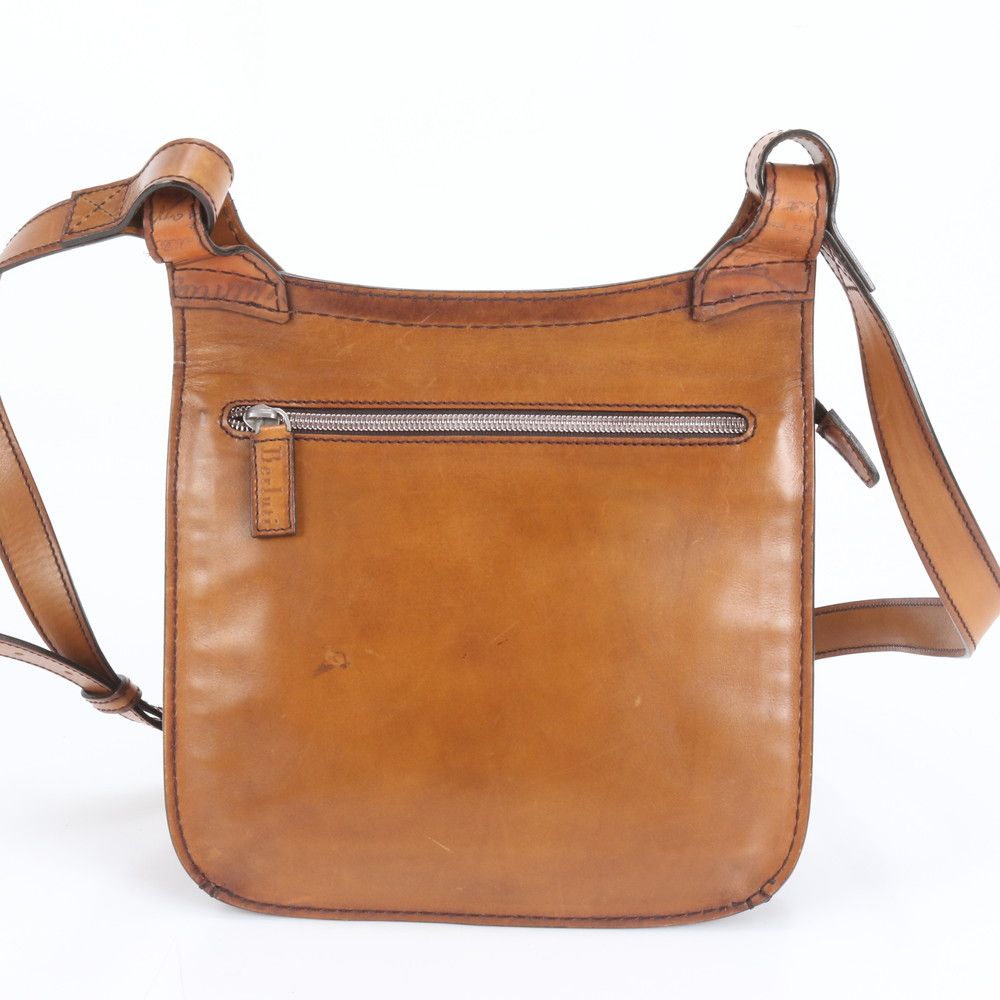 極美品 ベルルッティ カリグラフィ スクリット レザー ショルダー