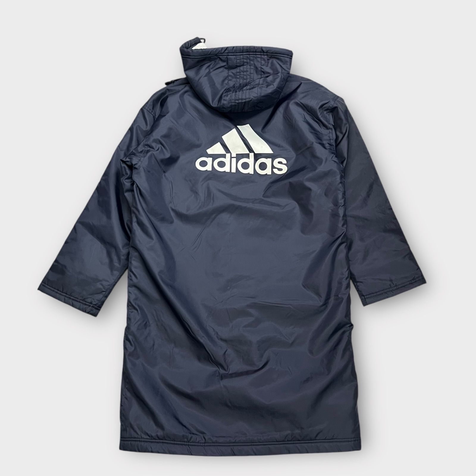 アディダス 00s ベンチコート スポーツウェア 裏ボア ジャケット