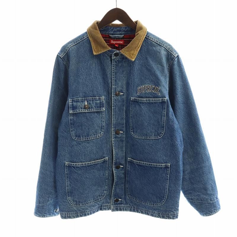 シュプリーム SUPREME 17AW Supreme Hooded Chore Coat カバーオール
