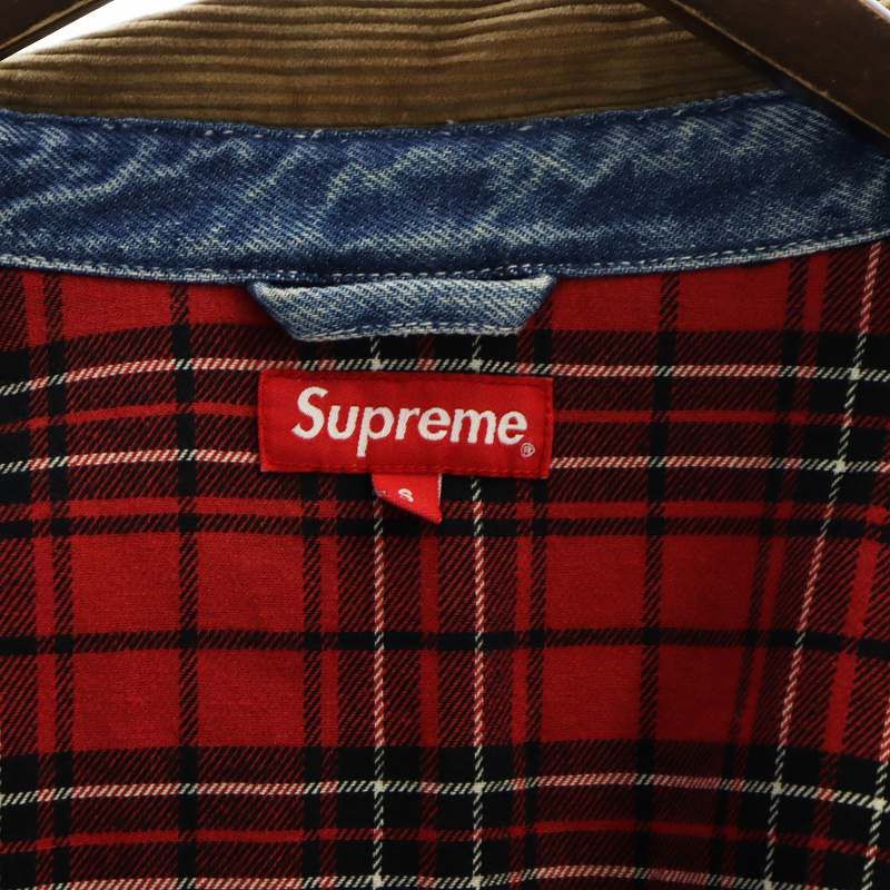 シュプリーム SUPREME 17AW Supreme Hooded Chore Coat カバーオール