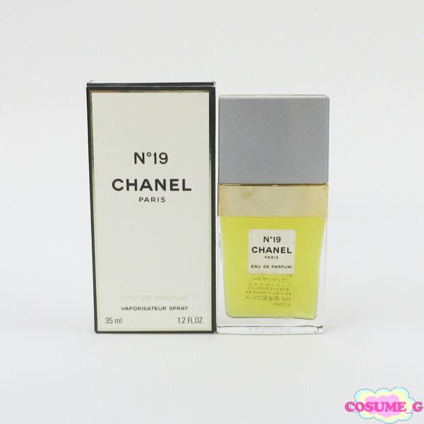 シャネル No 19 オードゥ パルファム 35ml EDP ほぼ未使用 G828 - メルカリ