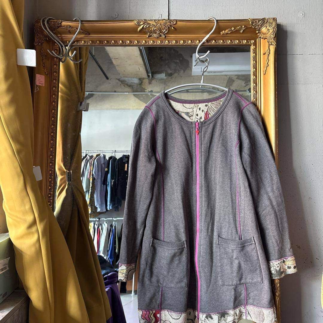 併売品 アルベロベロ OLLEBOREBLA トレーナー リバーシブル カーディガン お呼ばれ デート オフィスカジュアル 食事会 お出かけ 上品