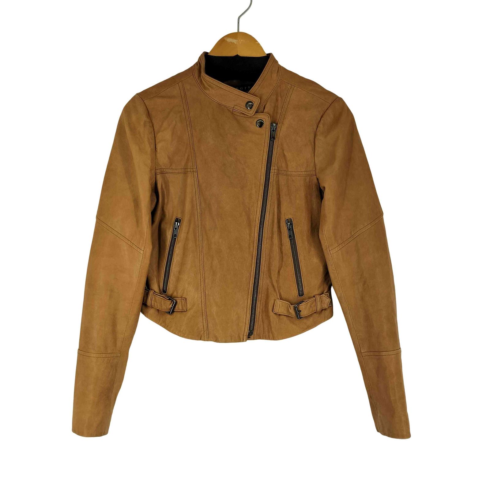 セオリー theory ラムレザーライダースジャケット メンズ JPN：2