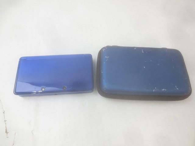 品 ゲーム ニンテンドー3 DS 本体 CTR-001 コバルトブルー 動作品 本体のみ