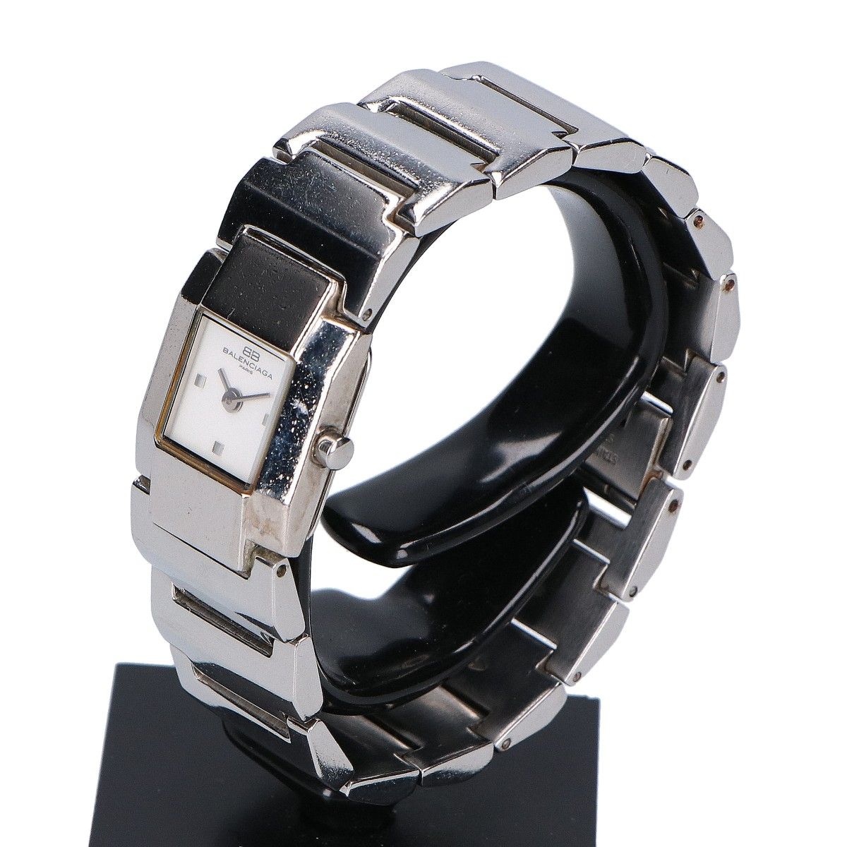 ✨BALENCIAGA　by Cheifel✨スクエア　レディース腕時計 BALENCIAGA バレンシアガ B460 スクエア クオーツ - メルカリ